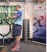 Banded scapular row